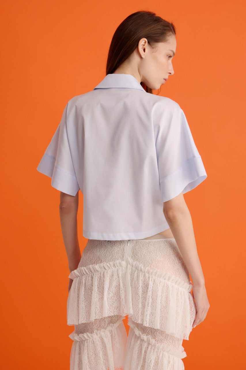 Riviera Knot Top Cascade Trousers by Natalie Kolyozyan, In the Spotlight SS26, view 5