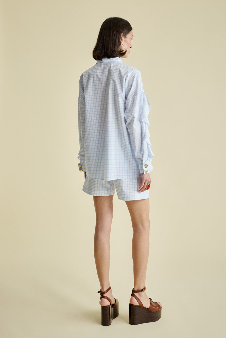 Ruffle-Detail Shirt by Natalie Kolyozyan, In the Spotlight SS26, view 3