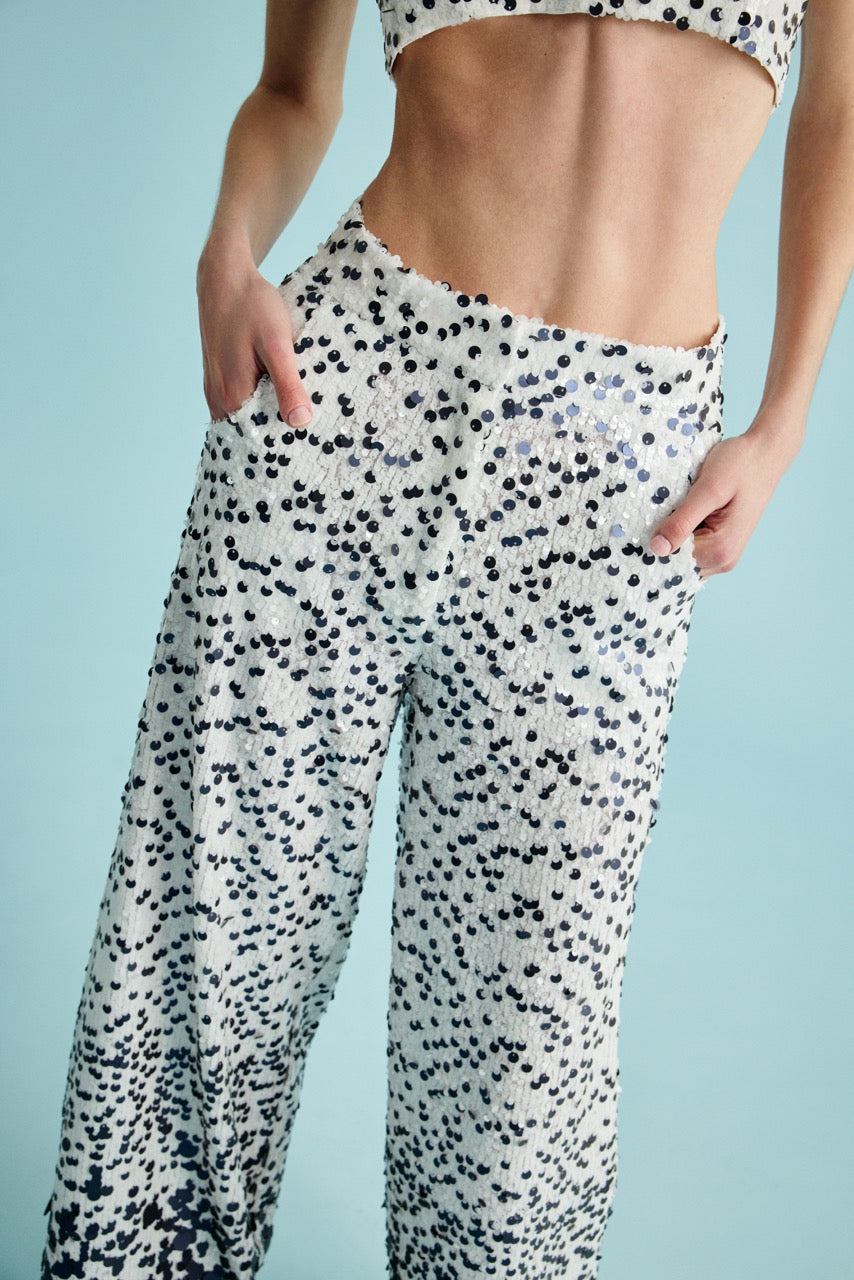 Stardust Bandeau Top Stardust Trousers by Natalie Kolyozyan, In the Spotlight SS26, view 3
