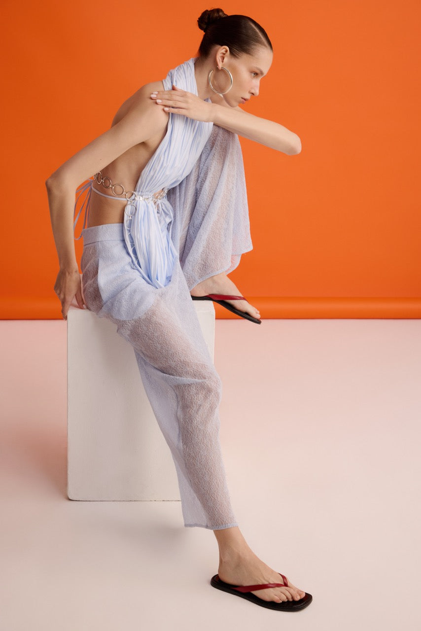 Natalie Kolyozyan Mist Halter Top Cascade Mist Pantolon, In the Spotlight SS26, görsel 4