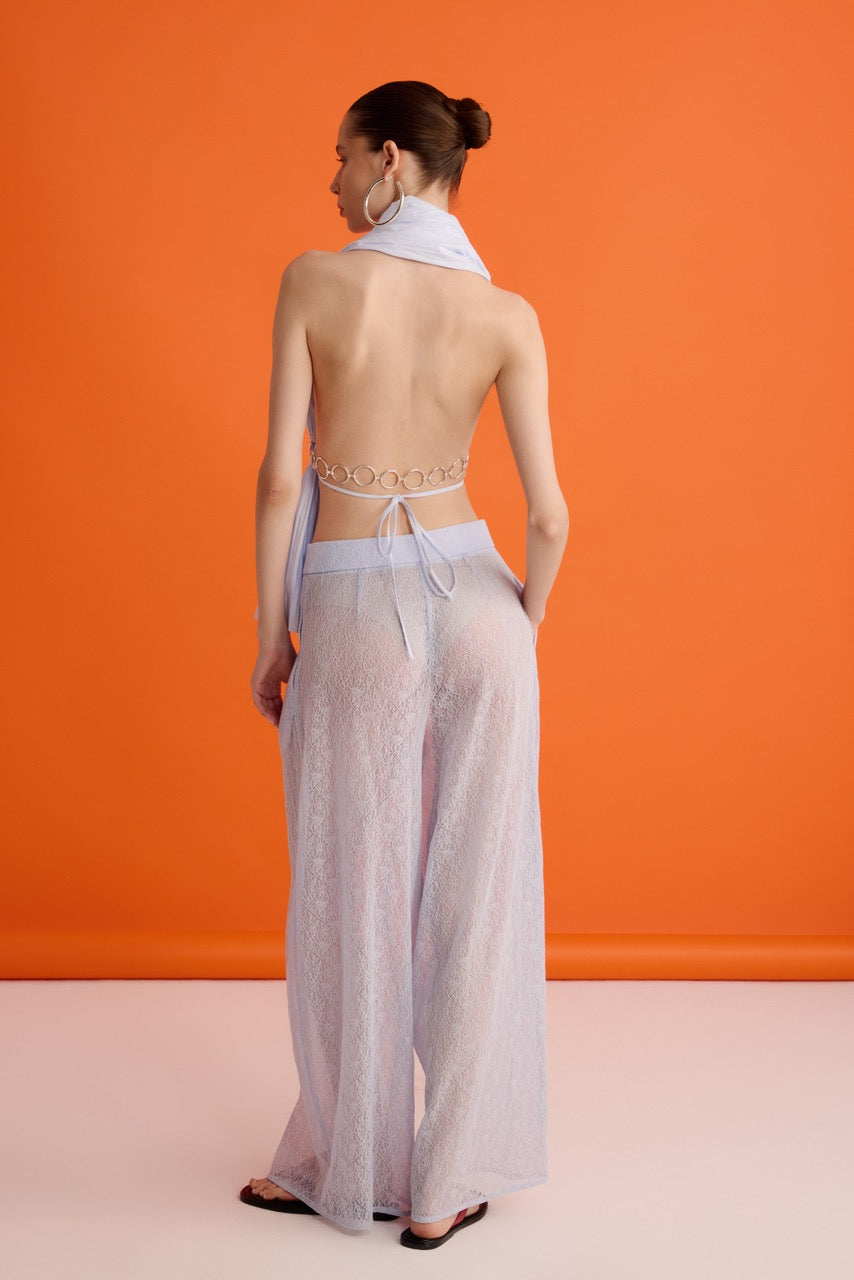 Natalie Kolyozyan Mist Halter Top Cascade Mist Pantolon, In the Spotlight SS26, görsel 5