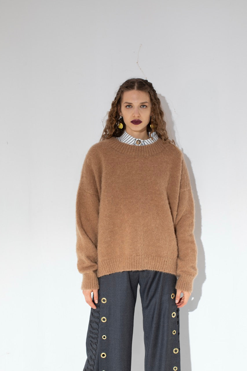 Counterweight Mohair Sweater Look by Natalie Kolyozyan, Not Equal AW20