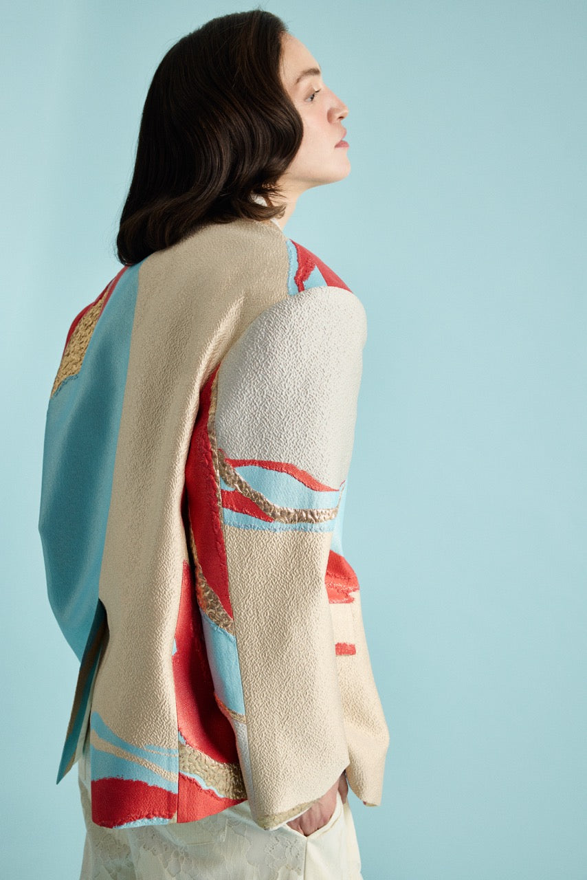 Natalie Kolyozyan Art Brocade Blazer Butter Lace Pantolon, In the Spotlight SS26, görsel 5