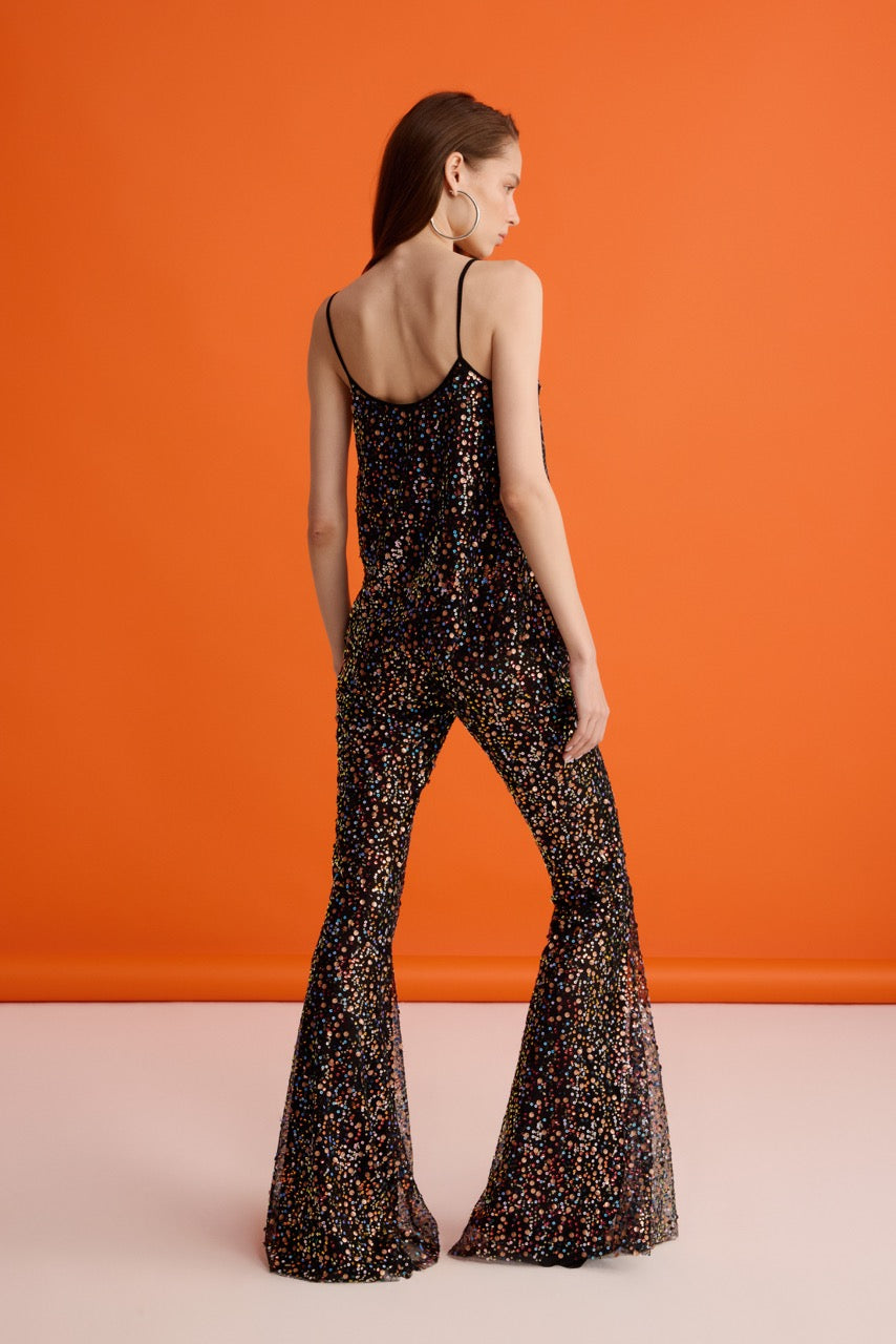 Disco Muse Top Disco Glam Trousers by Natalie Kolyozyan, In the Spotlight SS26, view 4