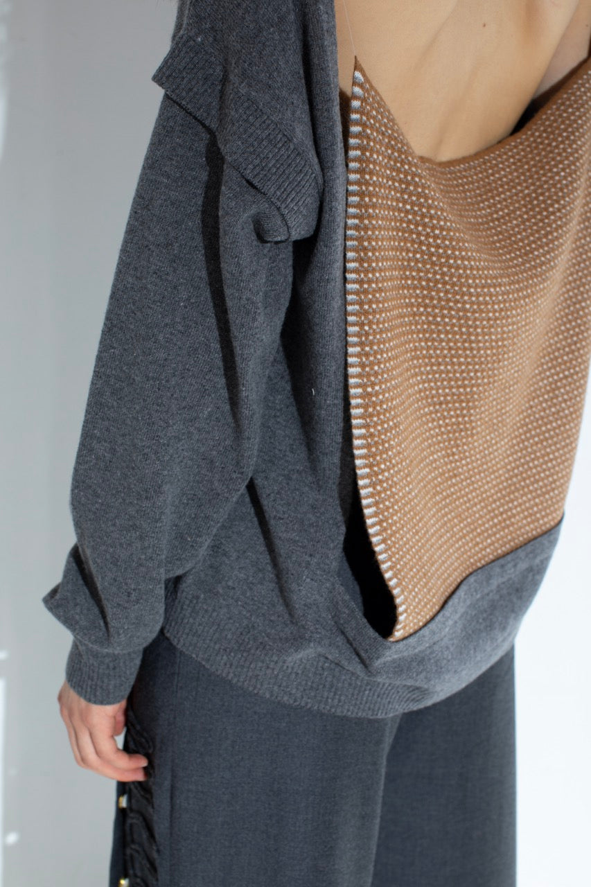 Unspoken Double-Layer Knit by Natalie Kolyozyan, Not Equal AW20