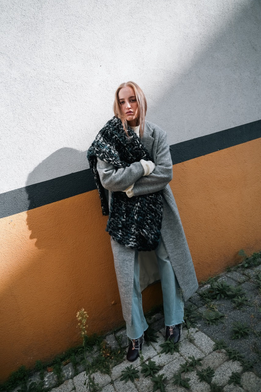Ground Oversized Blazer Look by Natalie Kolyozyan, Loose Ends AW25, view 2