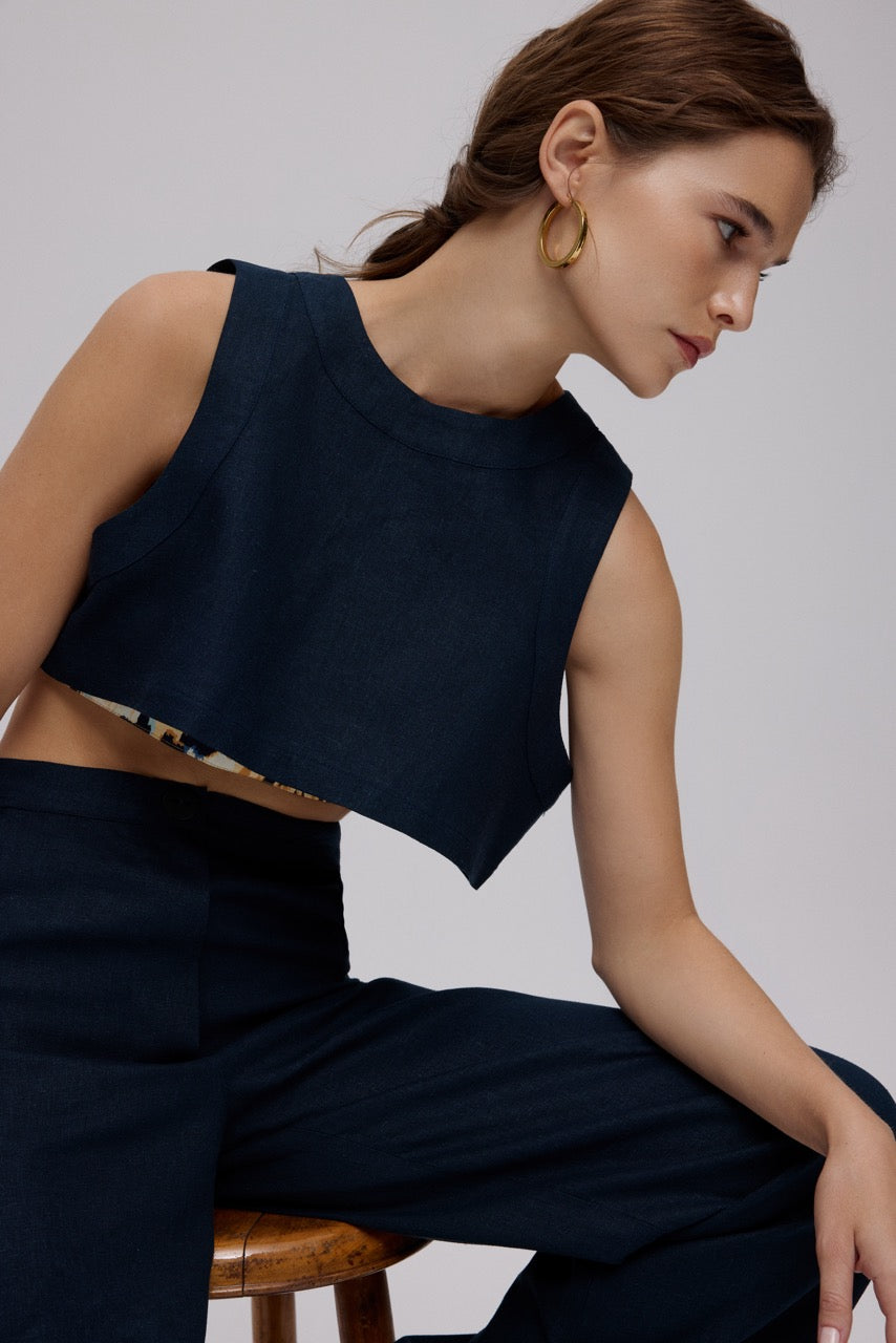Natalie Kolyozyan Oversize Top Görünümü, Between the Lines SS25, görsel 2