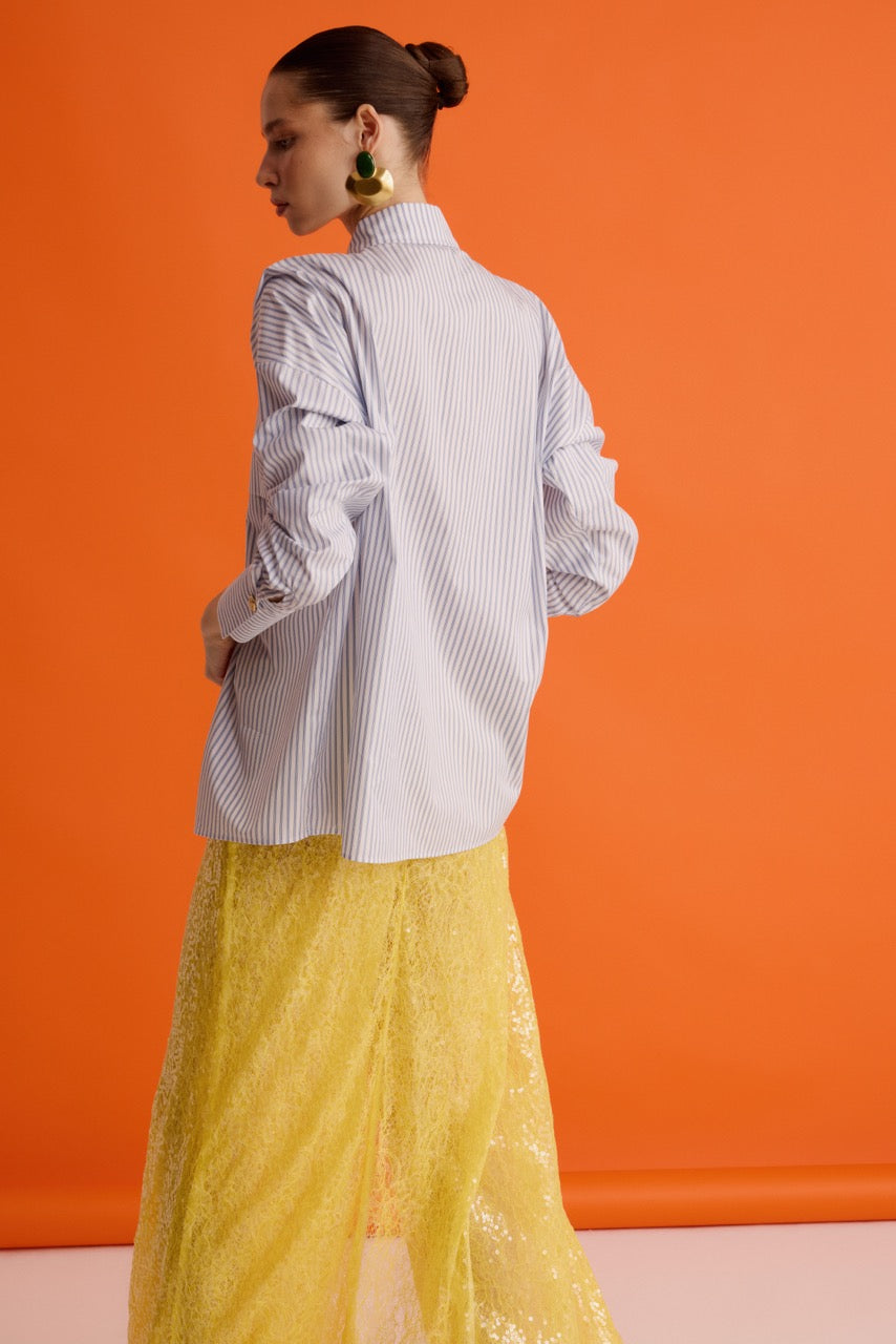 Riviera Shirt Cascade Zest Pareo by Natalie Kolyozyan, In the Spotlight SS26, view 3