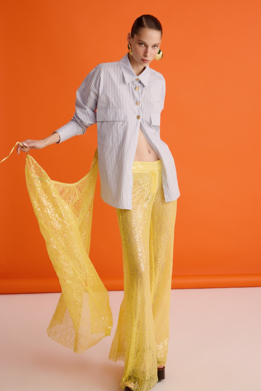 Riviera Shirt Cascade Zest Pareo by Natalie Kolyozyan, In the Spotlight SS26, view 4