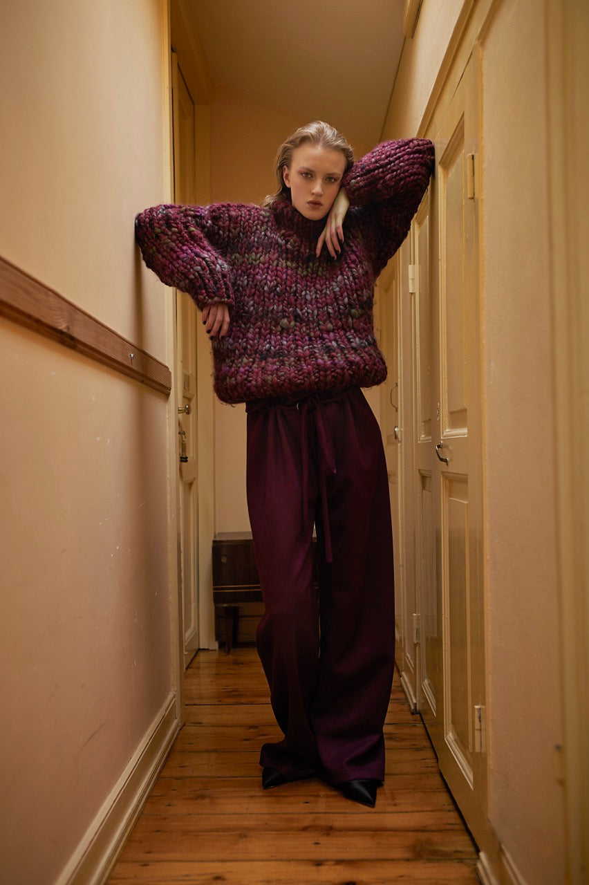Retreat Chunky Sweater Look by Natalie Kolyozyan, Introverted AW18