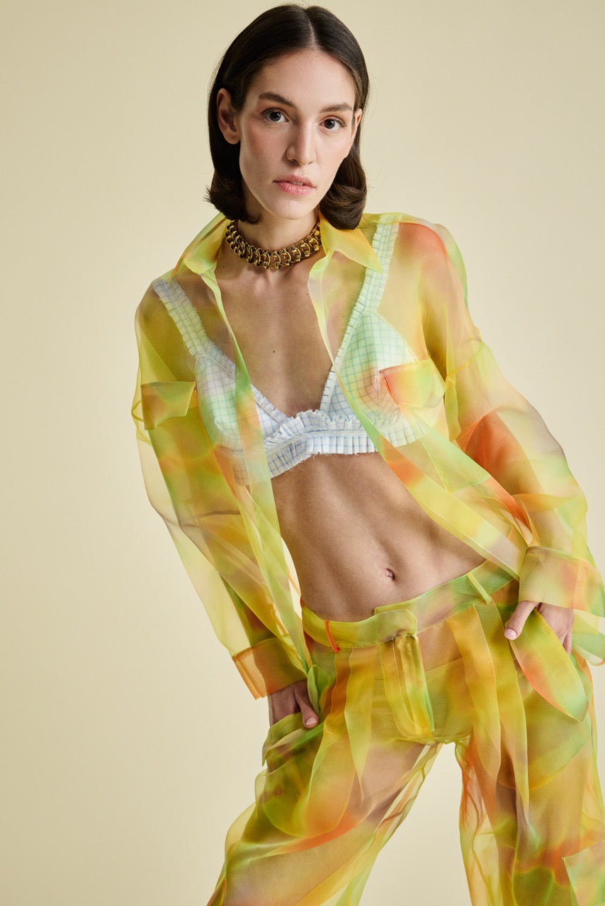 Solar Mist Shirt Look by Natalie Kolyozyan, In the Spotlight SS26
