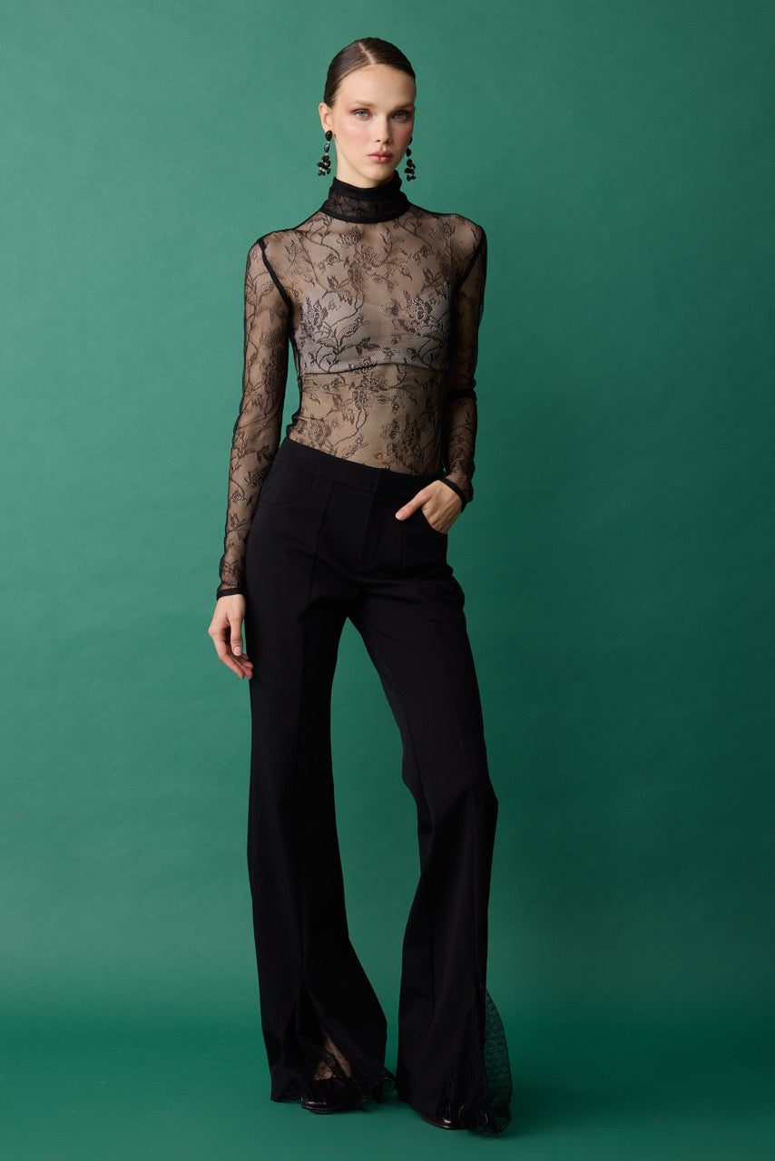 Tracery Lace Bodysuit